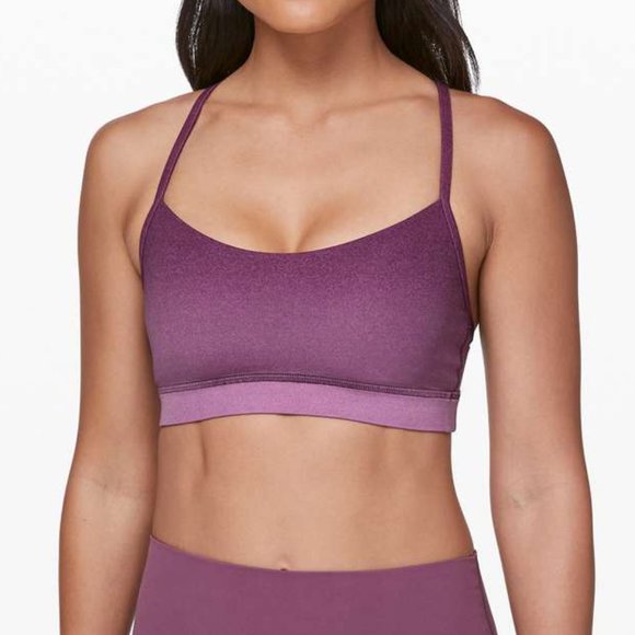 lululemon athletica Other - [Lululemon] Flow Y Bra Nulu Spray Ombre Jubilee Multi 10